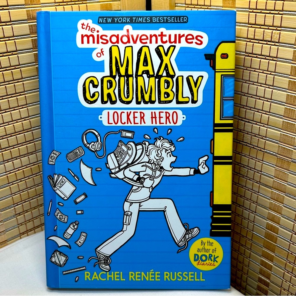 Locker Hero- The Adventures of Max Crumbly Hardback Book